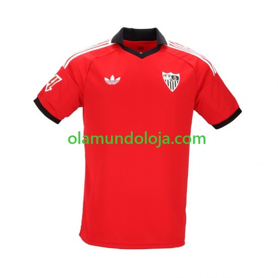 Camisola Sevilla FC Homem Equipamento Segundo 2026-2027 Manga Curta